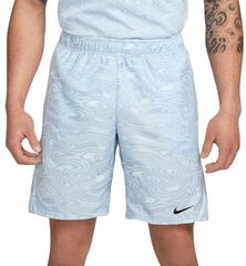 Теннисные шорты Nike Court Victory 9in Short - glacier blue/glacier blue/black