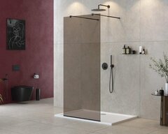 Cezares LIBERTA-L-2-110-BR-NERO Душевая перегородка  фото