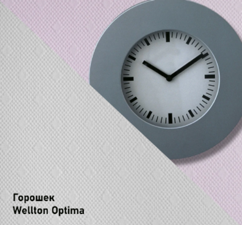 Стеклообои Wellton Optima WO511 Горошек