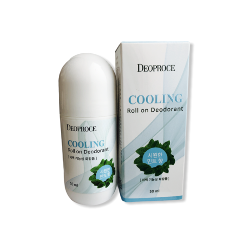 DEOPROCE COOLING ROLL ON DEODORANT 50ml