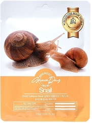 Тканевая маска с муцином улитки GRACE DAY Snail Cellulose Mask