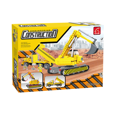 Игровой конструктор Ausini 29901 СТРОИТЕЛИ (605 деталей в наборе)