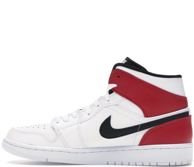 air jordan white black gym red