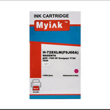 Картридж MyInk 728XL (F9J66A) для HP Designjet T730/T780 Magenta