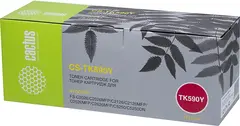 Картридж лазерный Cactus CS-TK590Y TK-590Y желтый (5000стр.) для Kyocera FS-C2026MFP/C2126MFP/C2526MFP/C2626MFP/C5250DN