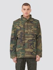 Куртка Alpha Industries M-65 Defender Woodland Camo (Камуфляжный)