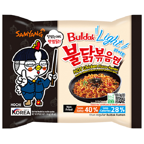 Лапша со вкусом курицы средне-острая Samyang Light, 110 гр