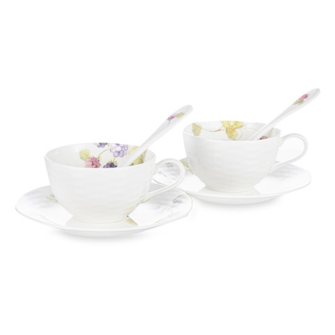 Набор чайных пар 2шт 210мл Narumi Сад Люси