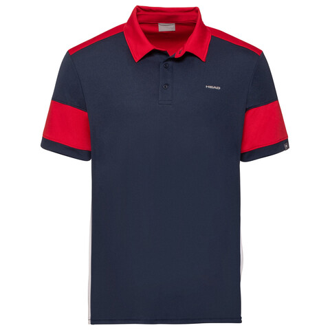 Теннисное поло Head Ace Polo Shirt M - dark blue/red