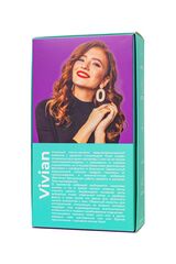 Мятный вибратор-кролик Vivian - 20 см. - 