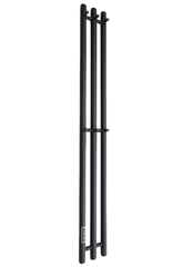 Маргроид Inaro Inaro-12012-1049-9005L Полотенцесушитель электрический 120х12 (чёрный матовый) фото