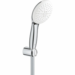 GROHE 27799003 Tempesta 110 Душевой набор 2 режима струи, 13,5 л/мин (круг. ручной душ, настен держатель, шланг 1250 мм), хром (замена арт. 27799001) фото
