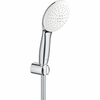 GROHE 27799003 Tempesta 110 Душевой набор 2 режима струи, 13,5 л/мин (круг. ручной душ, настен держатель, шланг 1250 мм), хром (замена арт. 27799001)