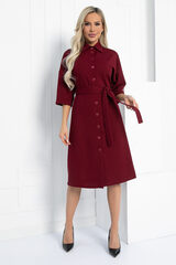 Платье Кэсси (бордовое) П12870-4М LT Collection