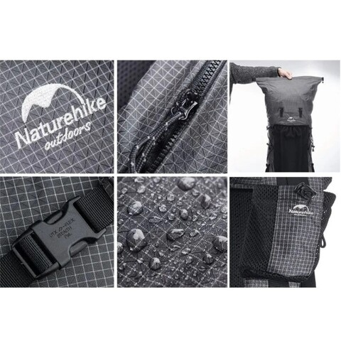 Рюкзак туристический Naturehike Rock 60L+5 dyneema