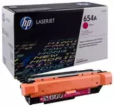 Картридж HP 654A лазерный пурпурный (15000 стр)