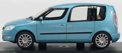 Skoda Roomster 2010 Llight blue metallic Abrex 1:43