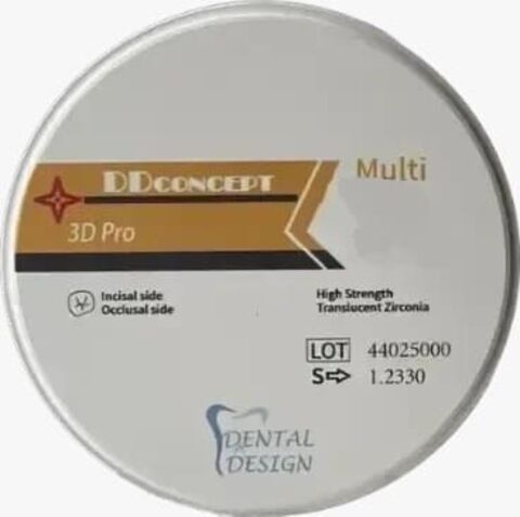 Диск циркониевый DDconcept ML 98х16 А2