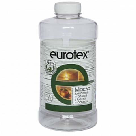 Eurotex-Сауна масло для защиты полка 0,80 л.