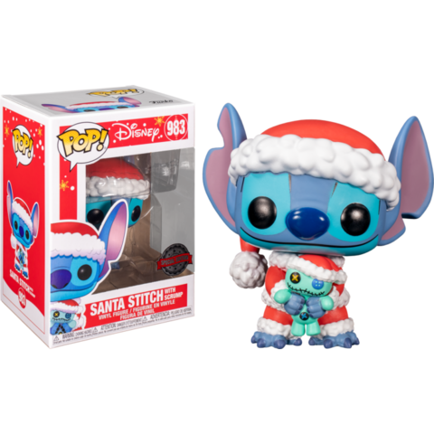 Funko POP! Disney. Lilo & Stitch: Santa Stitch (Exc) (983)