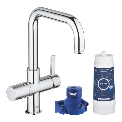 Смеситель для мойки с фильтром Grohe BluePure 120438