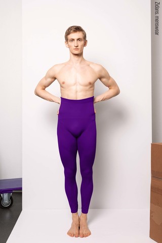 High waisted leggings | violet
