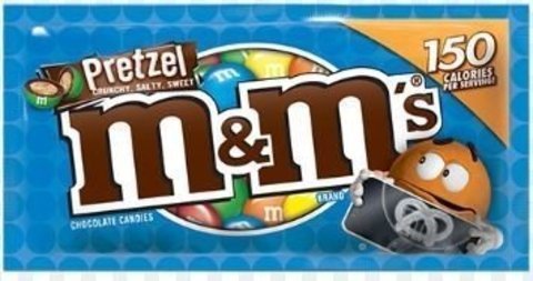 Шоколадное драже M&M's Pretzel с крендельками 32.3 гр