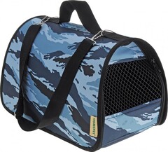 HOMEPET сумка-переноска Камуфляж серый №4 48х31х28 см