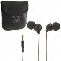Наушники Sony для MP3 EX-088 проводные черный