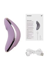 Сиреневый вакуум-волновой вибростимулятор клитора Satisfyer Vulva Lover 1 - 