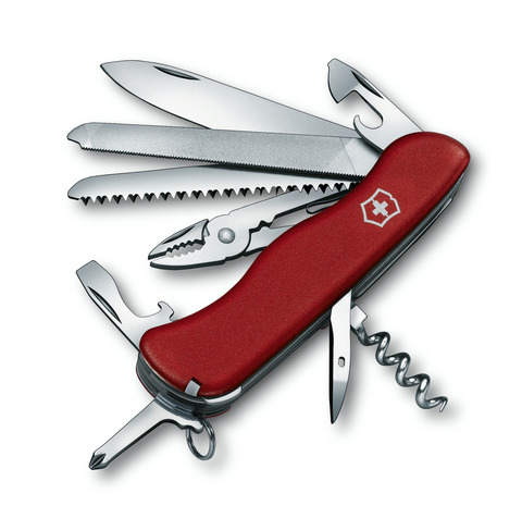 Нож складной Victorinox Tradesman, 111 mm, 18 функций, Red (0.9053)