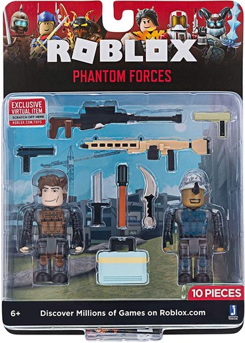 Игровая коллекционная фигурка Jazwares Roblox Game Packs Phantom Forces W6, набор 2 шт.