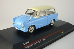 Trabant P50 Kombi blue-beige 1959 IST046 IST Models 1:43