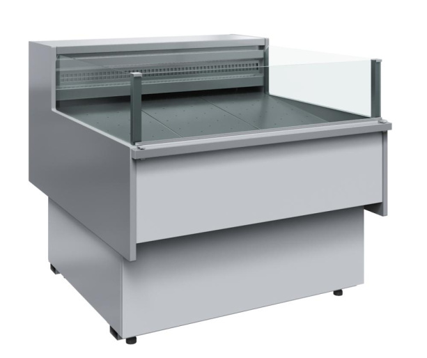 Витрина для рыбы POLUS GC110 SP 1,5-2 (с боковинами, рыба на льду) (0011-9006)