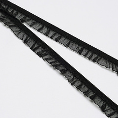 Резинки/Резинка ажурная/Резинка с фестоном LD27 черн