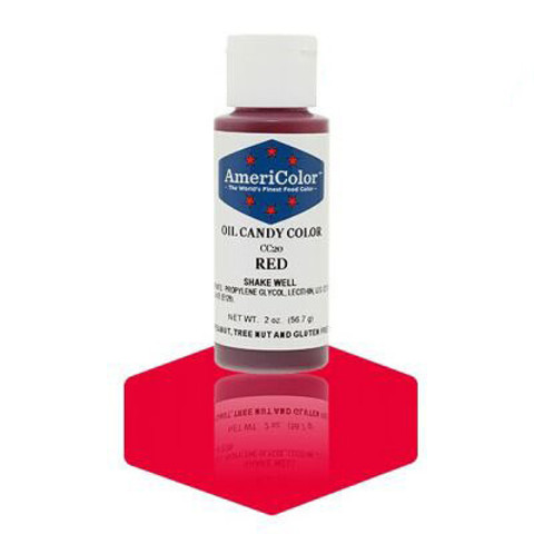 Жирорастворимый краситель AmeriColor Red (красный) 56 гр