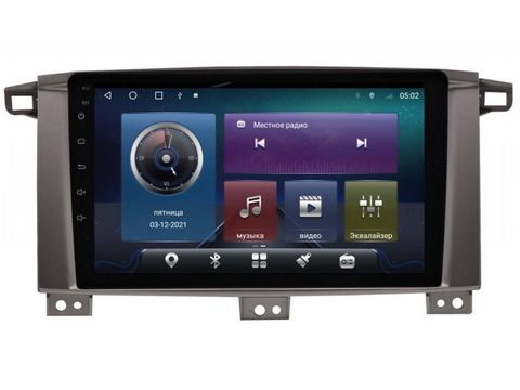 Магнитола Toyota Land Cruiser 105 (2003-2007) Android 10 4/64GB IPS DSP 4G модель CB-2189TS10