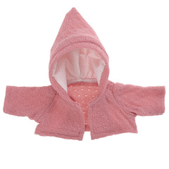 Munecas Antonio Juan Одежда для кукол и пупсов 30-35 см, куртка розовая с капюшоном, платье, трусики (91033-31)