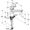 Смеситель для кухни Kludi Objekta 325750575