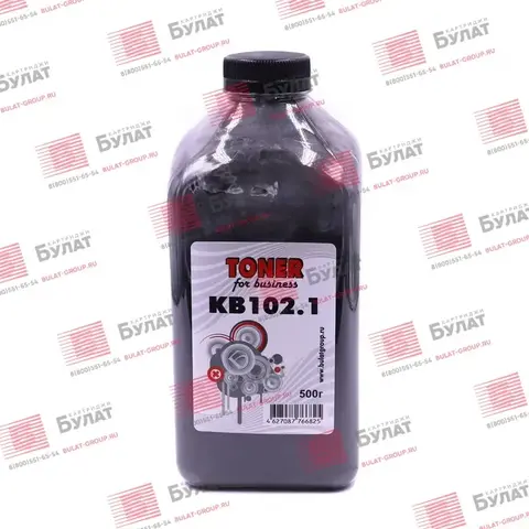 Тонер БУЛАТ Kyocera KB102.1 (Чёрный, банка 500 г)