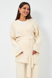 Костюм для беременных 17103 кремовый