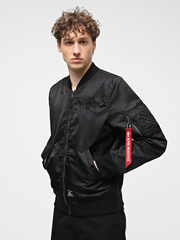 Бомбер Alpha Industries L-2B Blood Chit Gen II Black (Черный)