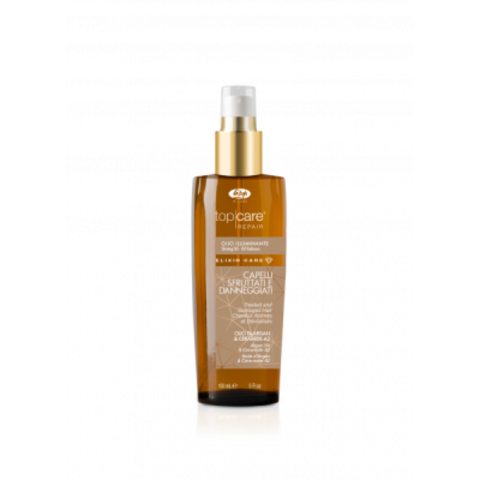 Масло-эликсир для восстановления и придания сияющего блеска - «Top Care Repair Elixir Care Oil» 150 мл