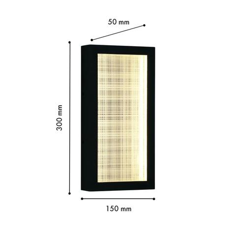 Уличный настенный светодиодный светильник Favourite Mist 4298-1W