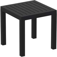 Столик пластиковый журнальный Siesta Contract Ocean Side Table, черный