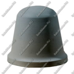 СТОЛБ БЕТОННЫЙ, КРУГЛЫЙ, ОКРАШЕННЫЙ