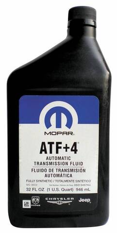 MOPAR Жидкость для АКПП ATF+4 0,946L (68218057AB, 68218057GE)