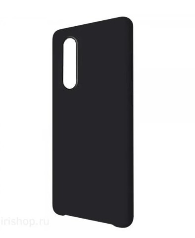 Силиконовый чехол Silicone Cover для Xiaomi Mi A3 (Черный)