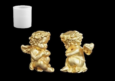 Силиконовый молд Ангелочек № 36 мини