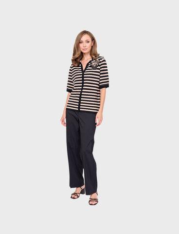 Блуза с брошью Franco Vello